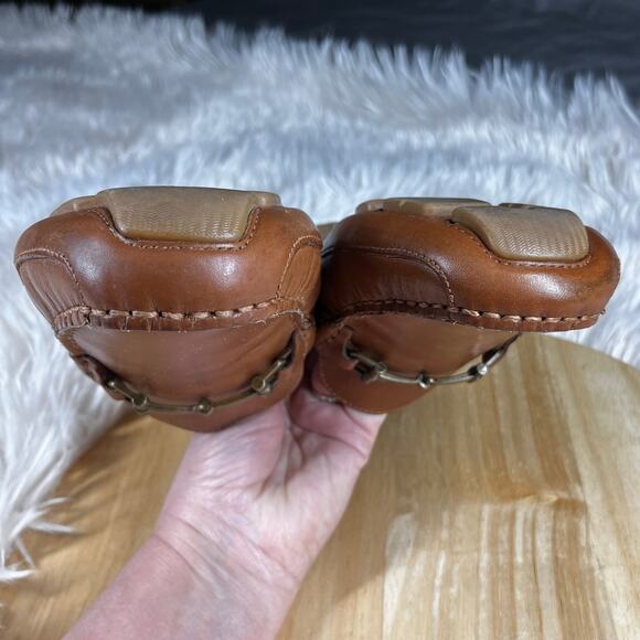 Cole Haan Wyatt Driver Moccasin Shoes Mens Size 7M Horse Bit Brown Equestrian main image 5